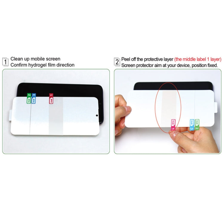 2 unidades de película protetora hidrogel curva IMAK 0,15mm para ecrã completo e protetor traseiro, para iPhone 12 Pro Max