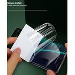 2 PCS Filme Hidrogel Protetor de Ecrã Curvo Completo 0.15mm IMAK, Para iPhone 12 Pro Max