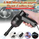 HK-6019D Portable Household Car Handheld Mini USB Vacuum Cleaner Dust Collector Cleaning Tools, HK-6019D