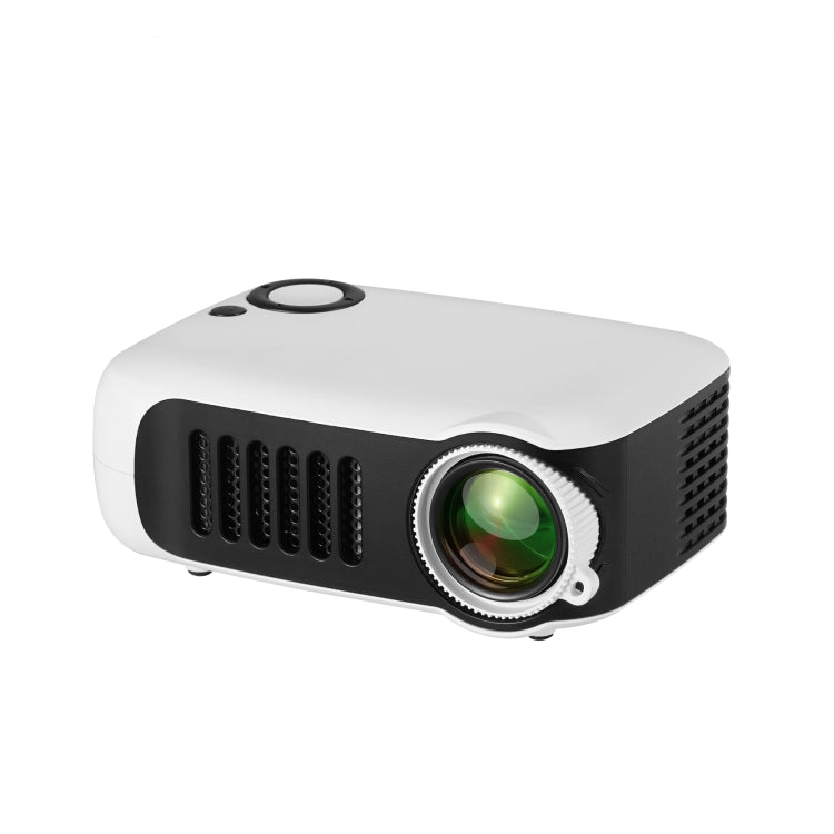 Projetor digital HD mini teatro em casa TRANSJEE A2000 320x240P 1000 ANSI lúmens, tipo de ficha: ficha AU, tipo de ficha: ficha AU (branco)