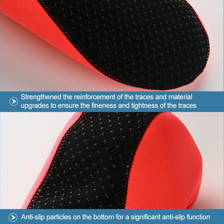 Sapatos e meias de mergulho com sola grossa antiderrapante de tecido com textura de grão plástico, cor sólida, um par, XXXS, XXS, XS, S, M, L, XL, XXL, XXXL