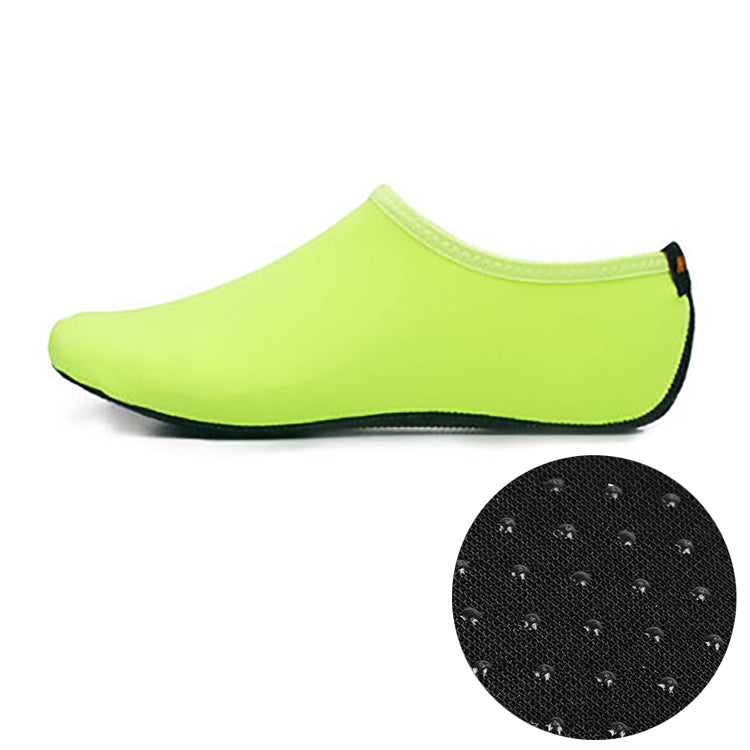 Sapatos e meias de mergulho com sola grossa antiderrapante de tecido com textura de grão plástico, cor sólida, um par, XXXS, XXS, XS, S, M, L, XL, XXL, XXXL
