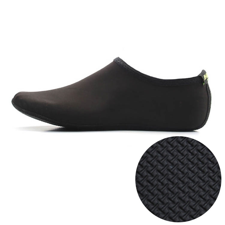 Sapatos e meias de mergulho com sola antiderrapante de borracha 3mm com textura em relevo, cor sólida, um par, XXXS, XXS, XS, S, M, L, XL, XXL, XXXL