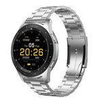 Pulseira Inteligente W68 com Ecrã Tátil de 1,54 polegadas, IP67 à Prova de Água, Suporta Monitorização de Oxigénio no Sangue / Chamadas Bluetooth / Monitorização da Frequência Cardíaca, Estilo: Correia de Aço