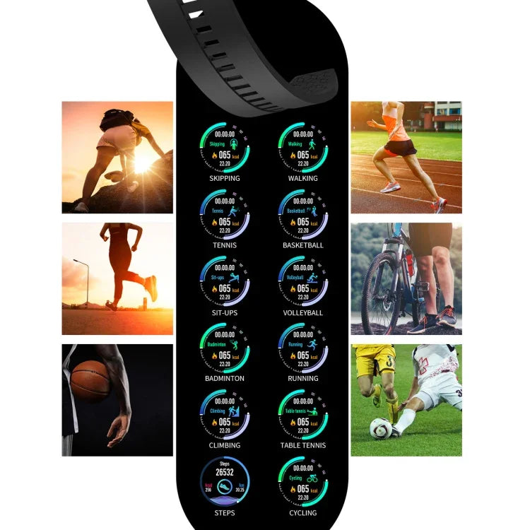 Pulseira Inteligente W68 com Ecrã Tátil de 1,54 polegadas, IP67 à Prova de Água, Suporta Monitorização de Oxigénio no Sangue / Chamadas Bluetooth / Monitorização da Frequência Cardíaca, Estilo: Correia de Aço