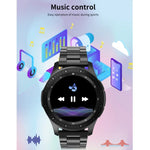 Pulseira Inteligente W68 com Ecrã Tátil de 1,54 polegadas, IP67 à Prova de Água, Suporta Monitorização de Oxigénio no Sangue / Chamadas Bluetooth / Monitorização da Frequência Cardíaca, Estilo: Correia de Aço