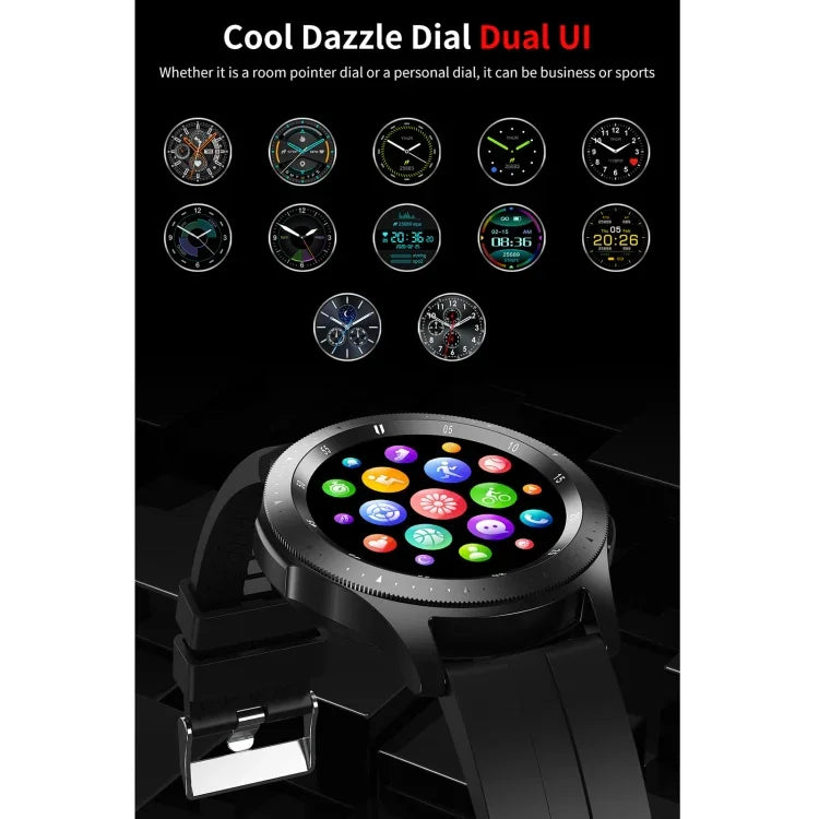 Pulseira Inteligente W68 com Ecrã Tátil de 1,54 polegadas, IP67 à Prova de Água, Suporta Monitorização de Oxigénio no Sangue / Chamadas Bluetooth / Monitorização da Frequência Cardíaca, Estilo: Correia de Aço