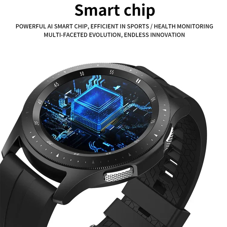 Pulseira Inteligente W68 com Ecrã Tátil de 1,54 polegadas, IP67 à Prova de Água, Suporta Monitorização de Oxigénio no Sangue / Chamadas Bluetooth / Monitorização da Frequência Cardíaca, Estilo: Correia de Aço