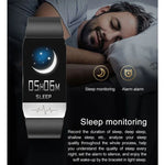 Pulseira Inteligente T1S com Ecrã de 1,14 polegadas, IP67 à Prova de Água, Suporta Monitorização de Oxigénio no Sangue / Monitorização da Temperatura Corporal / Monitorização da Frequência Cardíaca
