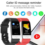 Pulseira Inteligente T1S com Ecrã de 1,14 polegadas, IP67 à Prova de Água, Suporta Monitorização de Oxigénio no Sangue / Monitorização da Temperatura Corporal / Monitorização da Frequência Cardíaca