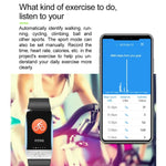 Pulseira Inteligente T1S com Ecrã de 1,14 polegadas, IP67 à Prova de Água, Suporta Monitorização de Oxigénio no Sangue / Monitorização da Temperatura Corporal / Monitorização da Frequência Cardíaca