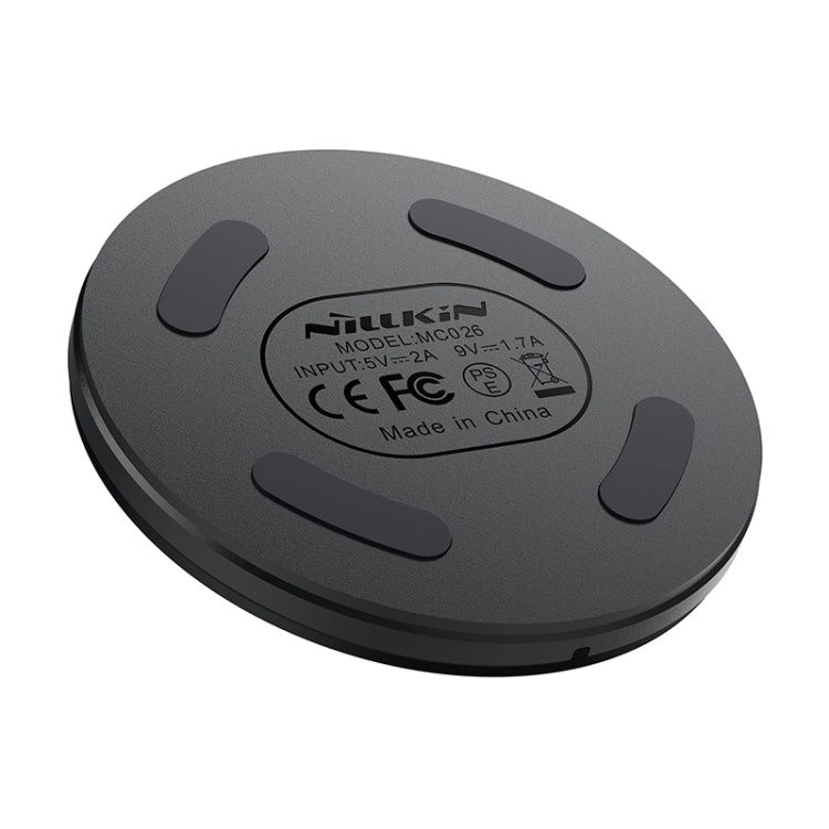 NILLKIN MC026 Carregador Sem Fios Portátil de Botão com Carregamento Rápido