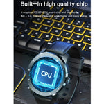 Relógio Inteligente MX12 com Ecrã IPS a Cores de 1,3 polegadas, IP68 à Prova de Água, Suporta Chamadas Bluetooth / Monitorização do Sono / Monitorização da Frequência Cardíaca, Correia de Aço