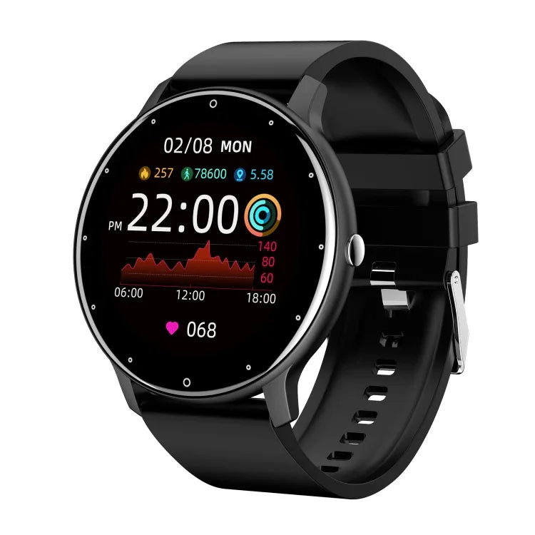 Relógio Inteligente ZL02 com Ecrã Tátil de 1,28 polegadas, IP67 à Prova de Água, Suporta Monitorização da Pressão Arterial / Monitorização do Sono / Monitorização da Frequência Cardíaca