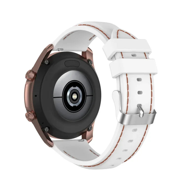 Pulseira de substituição em silicone 20mm para Samsung Galaxy Watch 3 41mm / Active2 / Active / Gear Sport, para Samsung Galaxy Watch 3 41mm