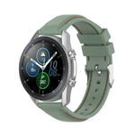 Pulseira de substituição em silicone 20mm para Samsung Galaxy Watch 3 41mm / Active2 / Active / Gear Sport, para Samsung Galaxy Watch 3 41mm