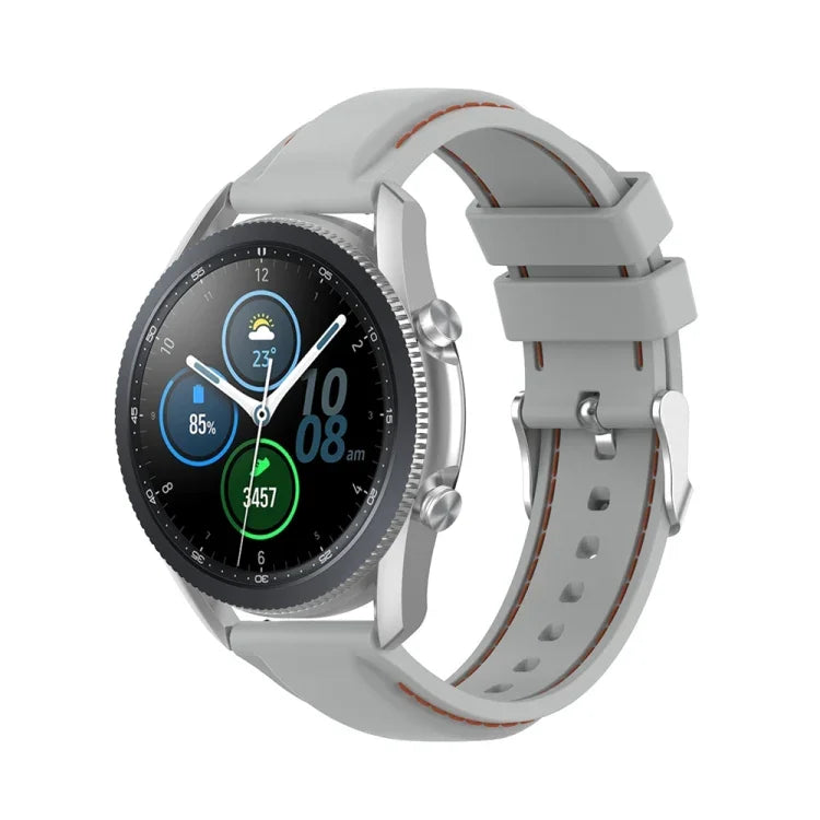 Pulseira de substituição em silicone 20mm para Samsung Galaxy Watch 3 41mm / Active2 / Active / Gear Sport, para Samsung Galaxy Watch 3 41mm