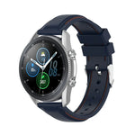 Pulseira de substituição em silicone 20mm para Samsung Galaxy Watch 3 41mm / Active2 / Active / Gear Sport, para Samsung Galaxy Watch 3 41mm