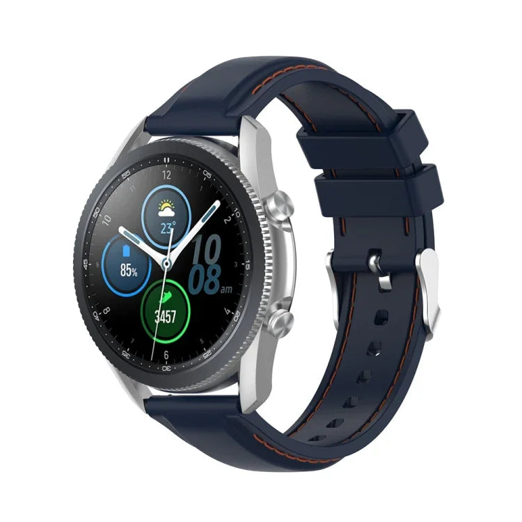Pulseira de substituição em silicone 20mm para Samsung Galaxy Watch 3 41mm / Active2 / Active / Gear Sport, para Samsung Galaxy Watch 3 41mm