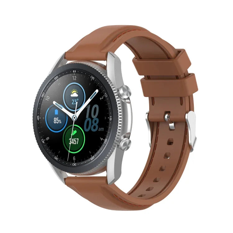 Pulseira de substituição em silicone 20mm para Samsung Galaxy Watch 3 41mm / Active2 / Active / Gear Sport, para Samsung Galaxy Watch 3 41mm