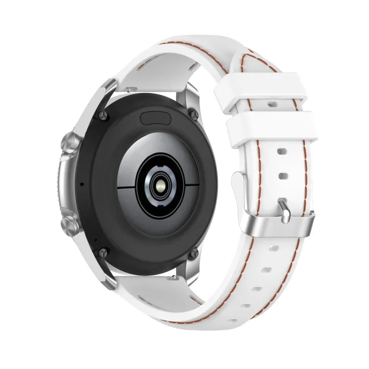 Pulseira de substituição em silicone 22mm, para Samsung Galaxy Watch 3 45mm / Gear S3