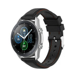 Pulseira de substituição em silicone 22mm, para Samsung Galaxy Watch 3 45mm / Gear S3