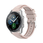 Pulseira de substituição em silicone 22mm, para Samsung Galaxy Watch 3 45mm / Gear S3