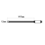 Pulseira de substituição Milanese para Samsung Galaxy Fit 2 SM-R220