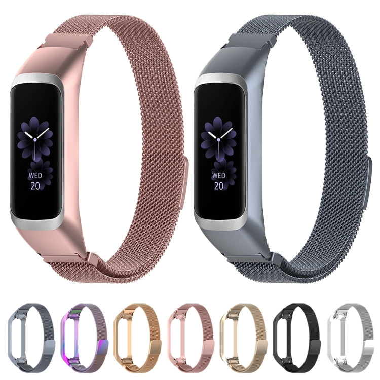 Pulseira de substituição Milanese para Samsung Galaxy Fit 2 SM-R220