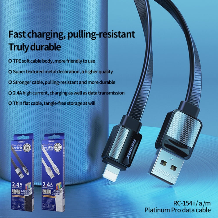 Cabo de Dados de Carregamento Remax 2.4A Platinum Pro, Comprimento: 1m, Tipo-C
