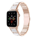 Pulseira de aço bicolor série XingYao, Para Apple Watch Series 8&7 41mm / SE 2&6&SE&5&4 40mm / 3&2&1 38mm, Para Apple Watch Series 7 41mm / & 6 & SE & 5 & 4 40mm, Para Apple Watch Ultra 49mm / Series 8&7 45mm / SE 2&6&SE&5&4 44mm / 3&2&1 42mm