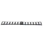 Pulseiras de substituição em aço inoxidável cravejadas de diamantes, para Samsung Galaxy Watch 42mm, para Samsung Galaxy Watch 46mm, para Samsung Galaxy Watch 3 45mm, para Samsung Galaxy Watch Active2 44mm / Watch Active2 40mm / Watch Active
