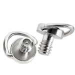 BEXIN LS076 2 Peças Parafusos para Placa de Libertação Rápida 1/4 polegadas -20 Adaptador de Montagem, LS076