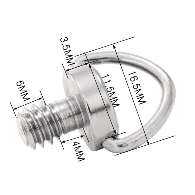 BEXIN LS076 2 Peças Parafusos para Placa de Libertação Rápida 1/4 polegadas -20 Adaptador de Montagem, LS076