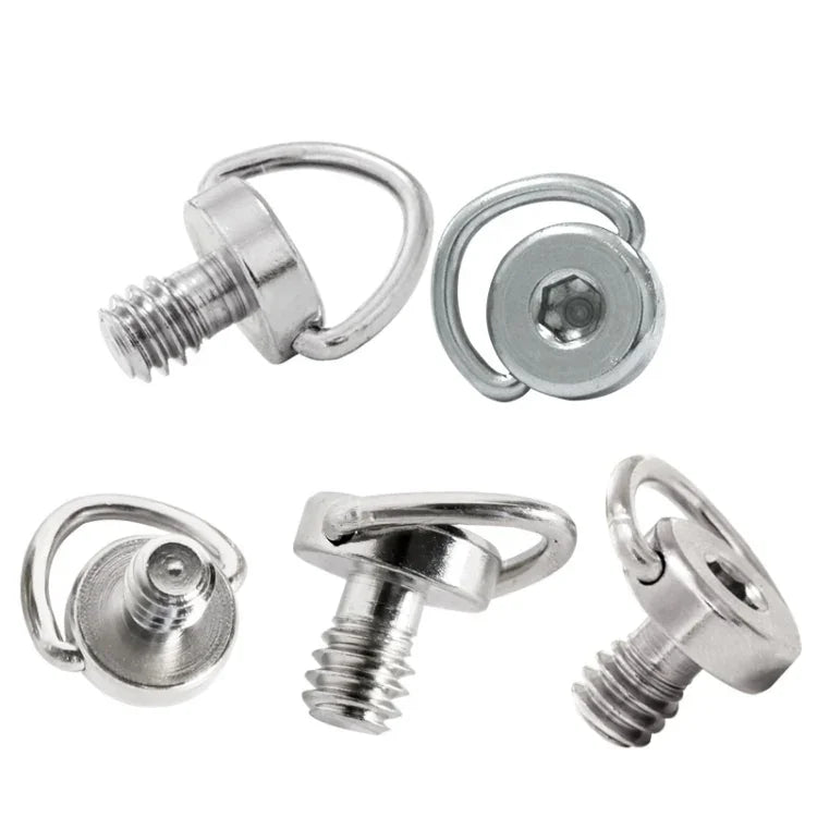 BEXIN LS076 2 Peças Parafusos para Placa de Libertação Rápida 1/4 polegadas -20 Adaptador de Montagem, LS076