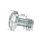 BEXIN LS085 2 Peças Parafusos Adaptadores para Placa de Liberação Rápida 1/4 polegadas - 20 polegadas, LS085