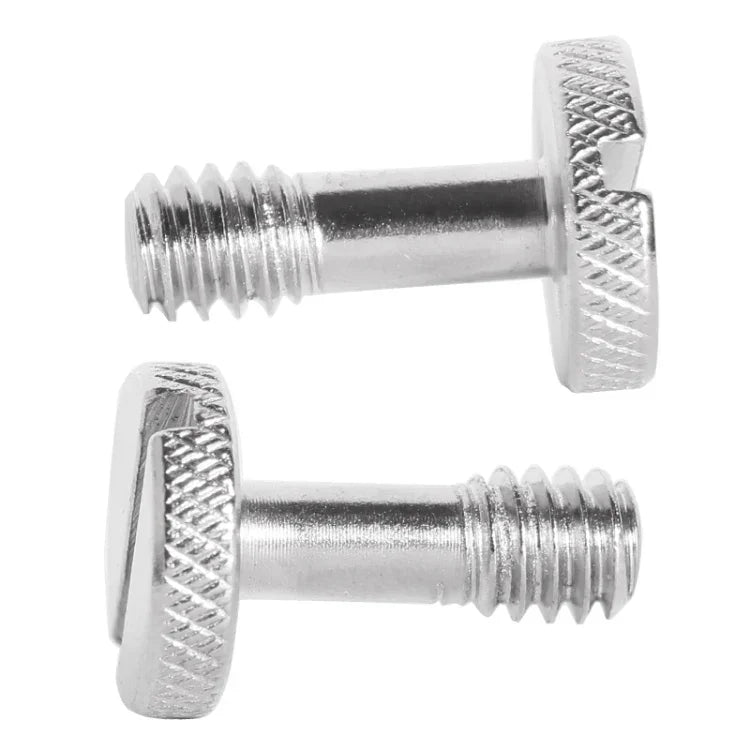 Parafusos de Montagem para Câmara DSLR BEXIN LS005 2 PCS com Rosca Fêmea de 1/4 polegada, LS005