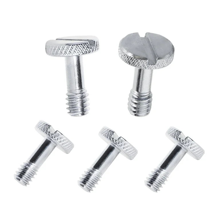 Parafusos de Montagem para Câmara DSLR BEXIN LS005 2 PCS com Rosca Fêmea de 1/4 polegada, LS005