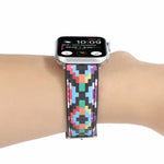 Correia de Relógio em Pele Estilo Étnico com Estampa Mármore Para Apple Watch Series 6 & SE &, 5 & 4 44mm / 3 & 2 & 1 42mm, 5 & 4 40mm / 3 & 2 & 1 38mm