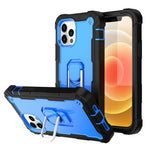 PC + Rubber 3-layers Shockproof Protective Case with Rotating Holder, For iPhone 12 Mini, For iPhone 12 / 12 Pro, For iPhone 12 Pro, For iPhone 12 Pro Max