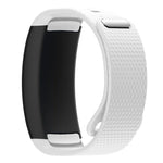 Pulseira de substituição em silicone para Samsung Gear Fit2 Pro, S, L