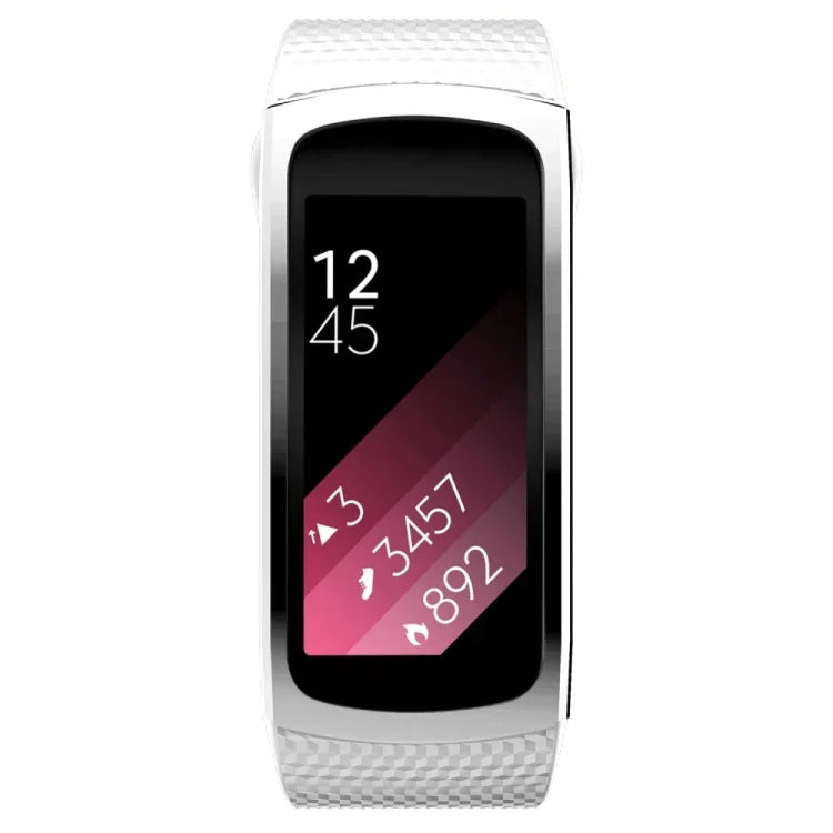 Pulseira de substituição em silicone para Samsung Gear Fit2 Pro, S, L