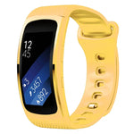 Pulseira de substituição em silicone para Samsung Gear Fit2 Pro, S, L