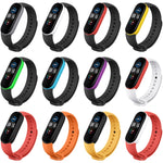 For Xiaomi Mi Band 6 (CA8856) Two-color Silicone Replacement Strap Watchband