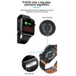 Relógio Inteligente E86 com Ecrã TFT Colorido de 1,7 polegadas, à Prova de Água IP68, Suporta Monitorização de Oxigénio no Sangue / Monitorização da Temperatura Corporal / Diagnóstico Médico por IA, Estilo: Correia de Aço, Correia de Aço (Preto)