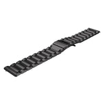 Correia de Substituição em Aço Inoxidável com Fivela Três Planas de 20mm para Samsung Galaxy Watch Active 2 / Amazfit GTS 2