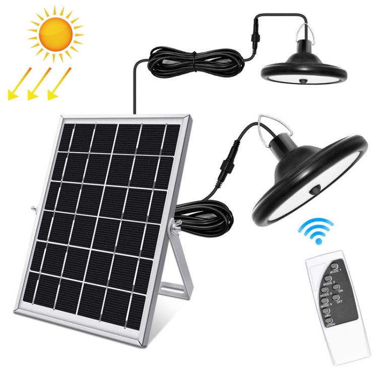 Luz Solar Inteligente 2 em 1 112 LEDs para Jardim e Garagem Interior e Exterior, Luz LED 2 em 1 Branca, Luz 2 em 1 Quente