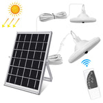 Luz Solar Inteligente 2 em 1 112 LEDs para Jardim e Garagem Interior e Exterior, Luz LED 2 em 1 Branca, Luz 2 em 1 Quente