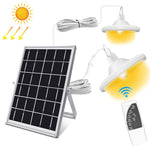 Luz Solar Inteligente 2 em 1 112 LEDs para Jardim e Garagem Interior e Exterior, Luz LED 2 em 1 Branca, Luz 2 em 1 Quente