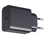 XY PD 25W Carregador de Viagem USB-C / Type-C de Porta Única para Dispositivos Samsung Carregamento Rápido, Ficha EU